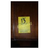 Really nice 2 drawer wooden filing Cabinet