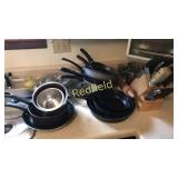Pots and Pans, Knife Block, Cast Iron