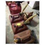 5 Small Gas Cans