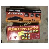 1200 Watt Power Converter & Car Vac