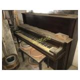 Antique Piano and Bench
