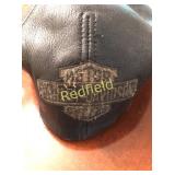 Leather Harley Davidson Hat, Ironing Board, and