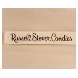 Double Sided Plexiglass Russell Stover Sign