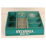 Vintage Sylvania Blue Dot Flashcube Display