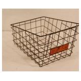 Vintage Brown & Williamson Wire Shopping Basket