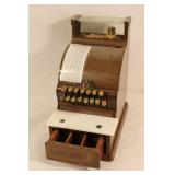 Antique National Cash Register w Keys