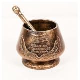 Rx Wings Metal Mortar and Pestle