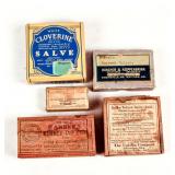 Antique Pharmacy Bottles and Boxes