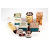 Antique Boxes and Tins- Household Products