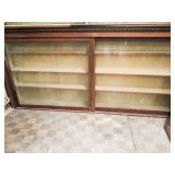 Antique Oak Apothecary Cabinet Shelving