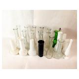 Glass Vases- Some Milk Glass