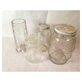 Vintage Glass Jars