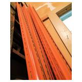 Orange Metal Rails/Brackets