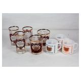 Group of Pharmacy Glasses and Mugs