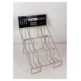 Vintage Wire Kent Playing Card Rack