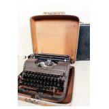 Underwood Typewriter & Spare Case