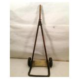 Antique Wood and Metal Dolly