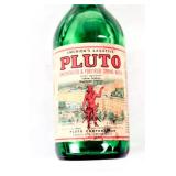 Antique Pluto Laxative Green Glass Bottle