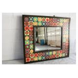 Large Modern Art Decorative Mirror