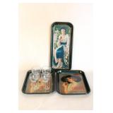 Coca-Cola Glasses and Trays