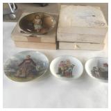 7 Norman Rockwell Collectors Plates & More