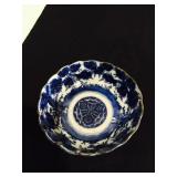 Blue and White Asian Bowl, & Liberty Blue Plate