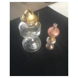 Two Vintage Oil Lamps
