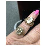 Two 10K Class Rings