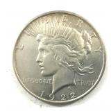 1922 Peace Dollar