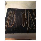 Large Group of Gold Toned Necklaces