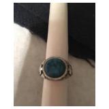 Small Sterling Ring, and Large Unmarked Men