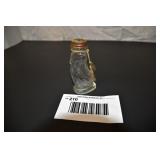 Glass Owl Candy Container with Lid