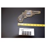 Glass Gun Candy Container