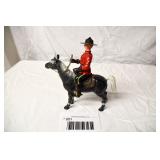 Royal Canadian Policeman and Plastic Horse