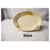 Santa Fe Railroad Oval Plate