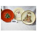 5 Christmas Plates
