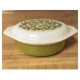 Pyrex Verde Olive Lidded Casserole Dish