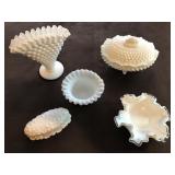 Milk Glass & Hobnail