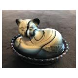 Westmoreland Covered Cat Dish