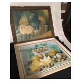 Two Antique Still Life Pictures