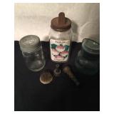 Vintage Seed Jar, Jars & More