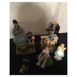 Group of Statues and Figurines