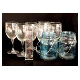 Glass Stems and Jars