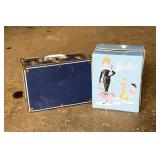 Blue Vintage Barbie Doll Case & Toy Chest
