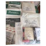 Vintage Quilting Supplies Linens