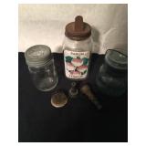 Vintage Seed Jar, Jars & More