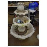 CONCRETE 50" TALL FOUNTAIN