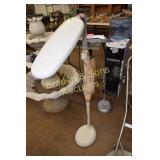 FLOOR LAMP AND FLOOR LAMP/MAGNIFYING GLASS