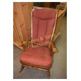 VINTAGE MAPLE ROCKING CHAIR