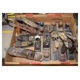 GROUP OF 10 VINTAGE WOOD PLANES IN VARIOUS